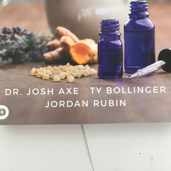Essential Oils Ancient Medicine Book Dr. Axe Ty Bollinger Jordan Rubin - Picture 2 of 5